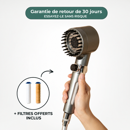 Pommeau de douche filtrant Clairane Pro