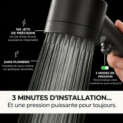 Pommeau de douche filtrant Clairane Pro